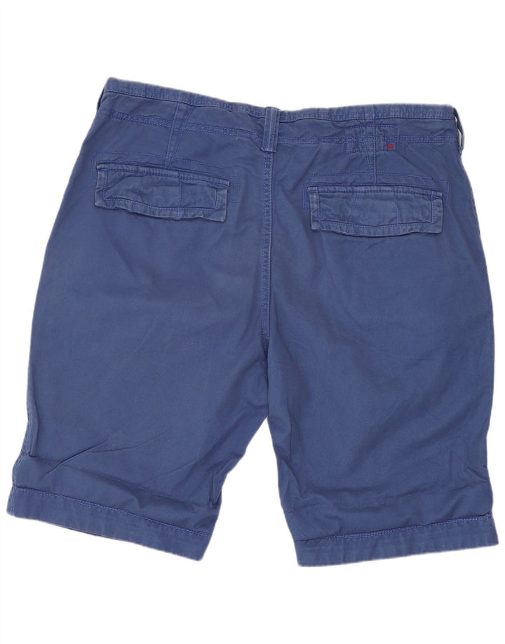 Pantalones cortos chinos para hombre Fat Face W36 Algodón azul grande