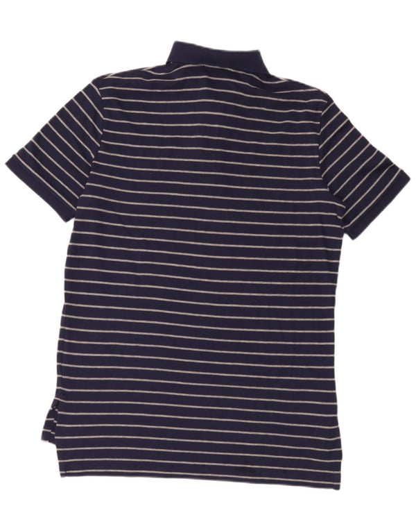 Camisa Polo Ralph Lauren para hombre pequeña de algodón a rayas azul marino