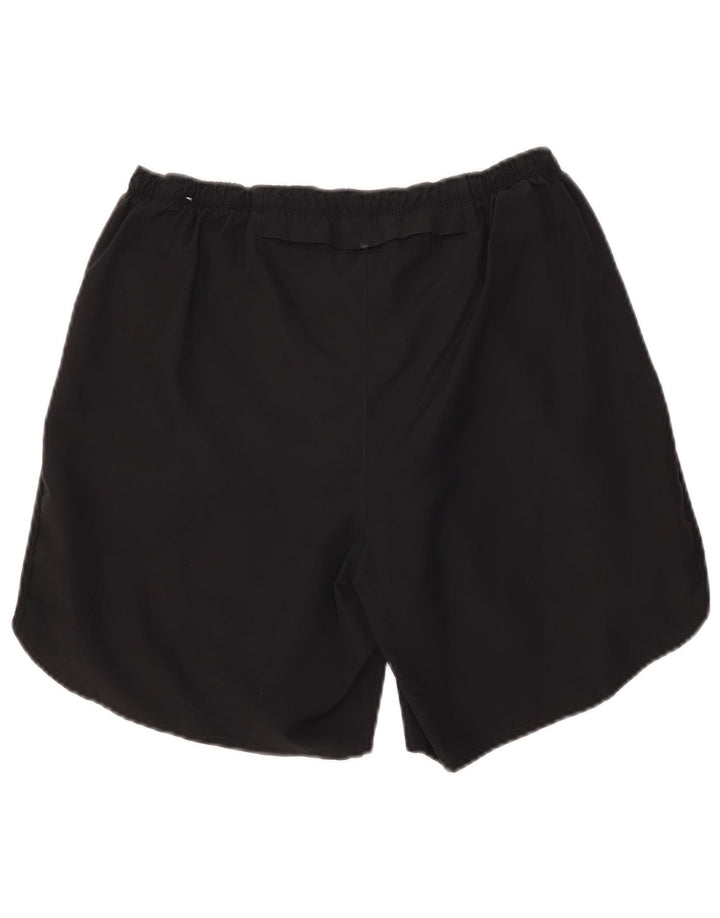 Nike Dri Fit - Pantalones cortos deportivos para hombre (poliéster), color negro