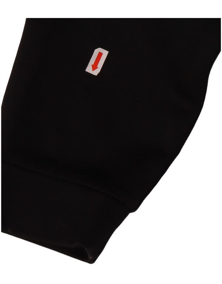 NIKE Sudadera con capucha y cremallera Dri Fit para hombre Poliéster negro mediano