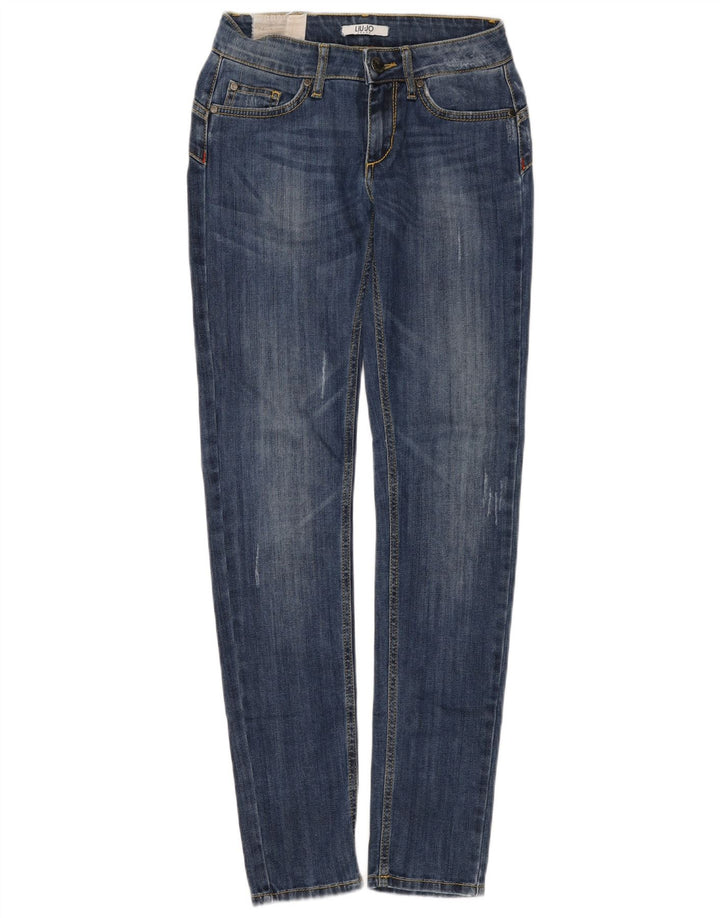 Vaqueros pitillo para mujer Liu Jo W26 L31 Azul