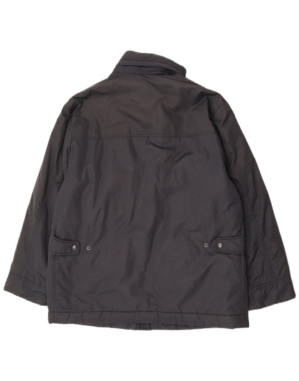 Fay Chaqueta cortavientos con capucha para hombre UK 42 XL Azul marino