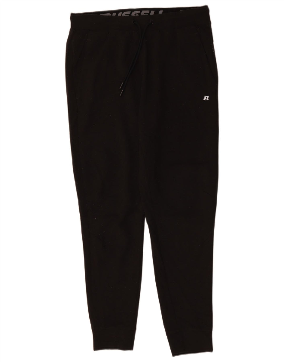 RUSSELL ATHLETIC Pantalones de chándal para hombre Joggers Medium Black Cotton