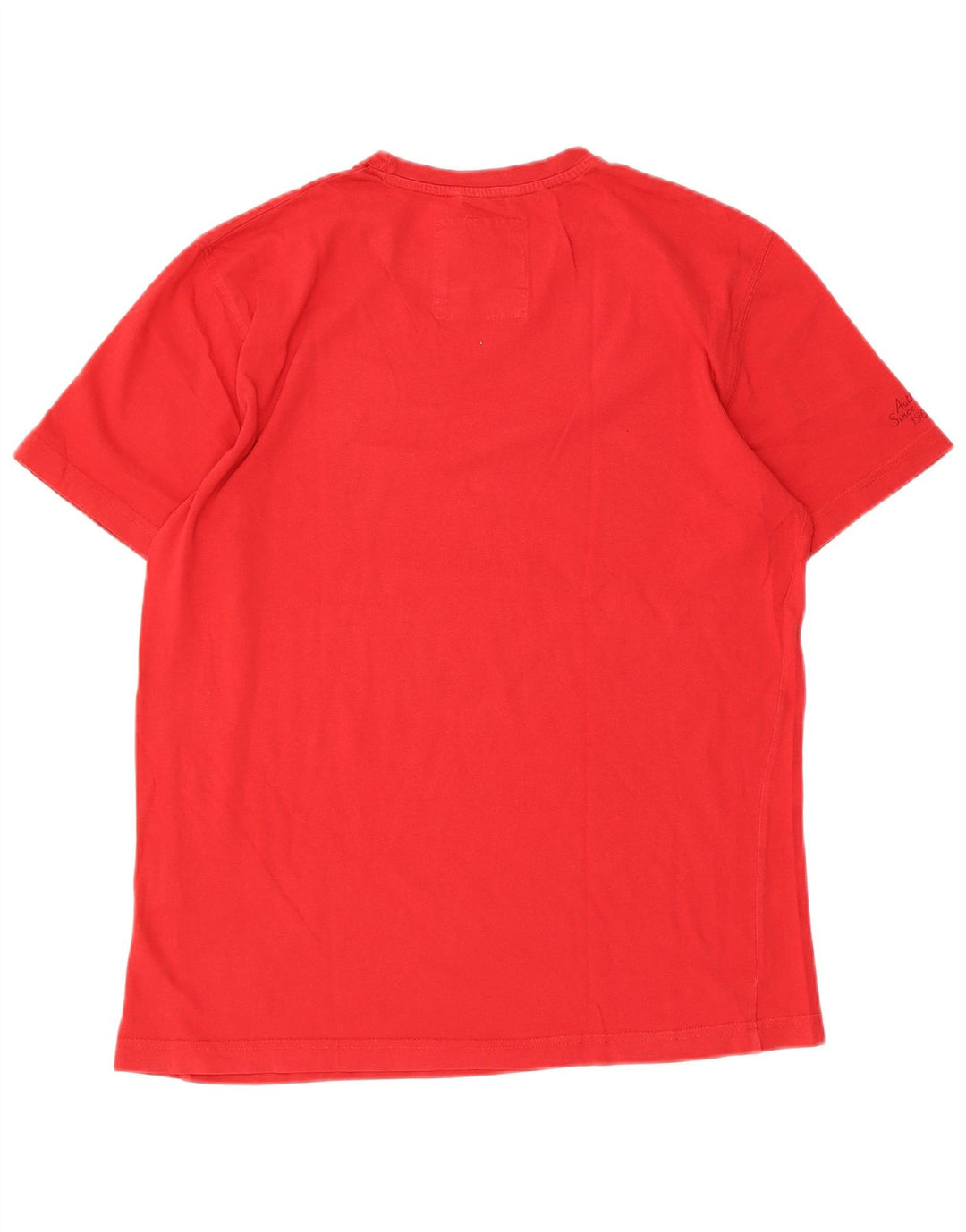 CARRERA Camiseta gráfica para hombre Top grande rojo