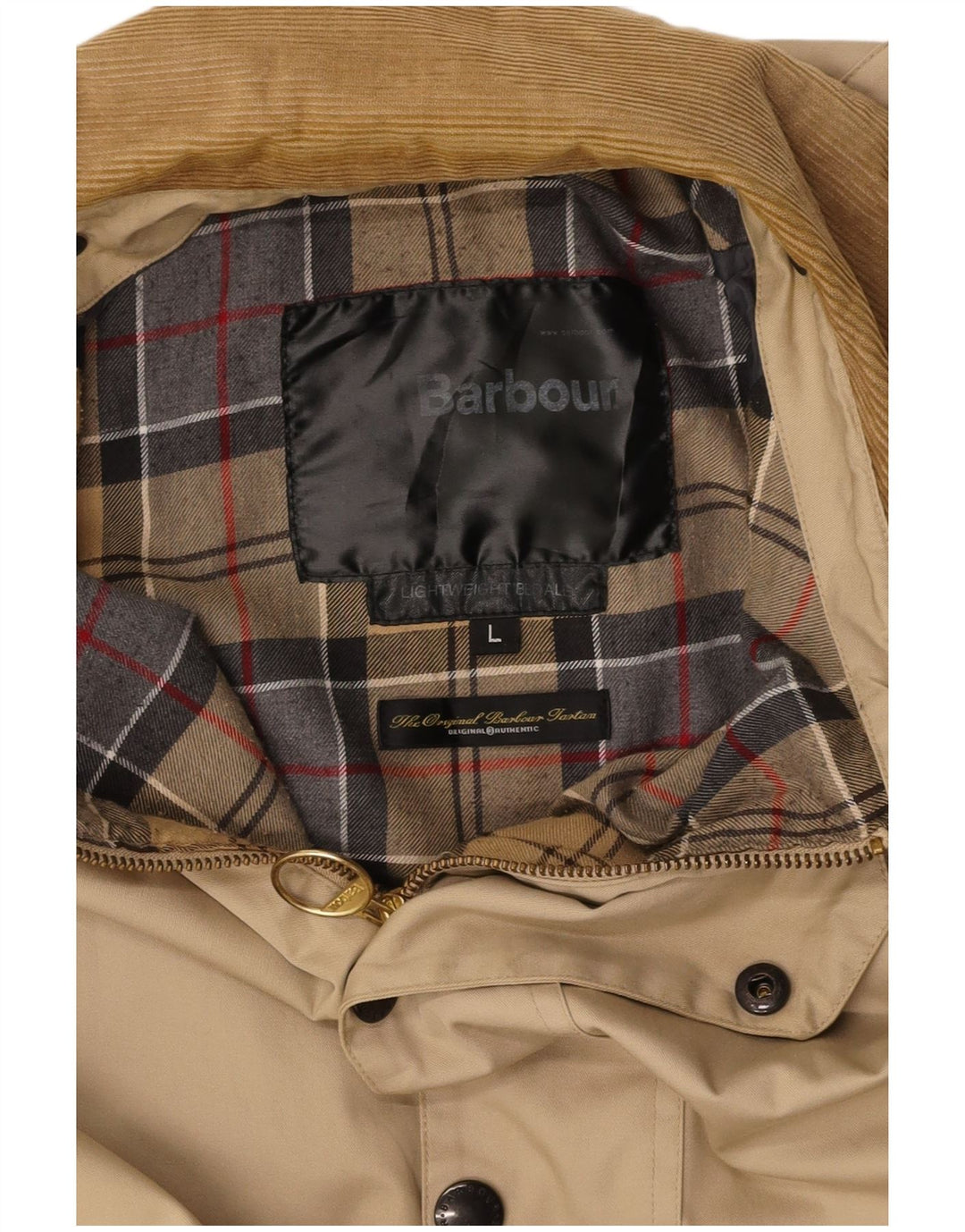 BARBOUR Chaqueta utilitaria para hombre UK 40 Large Beige