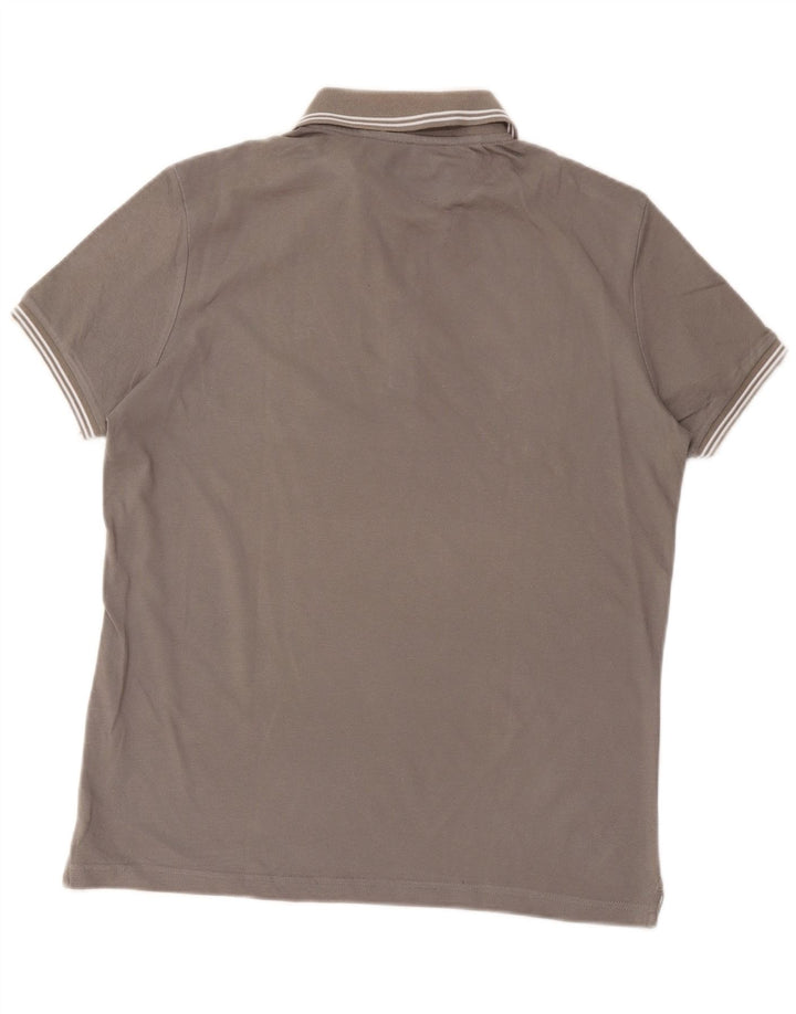 Champion Polo De Ajuste Fácil Para Hombre Gris Medio