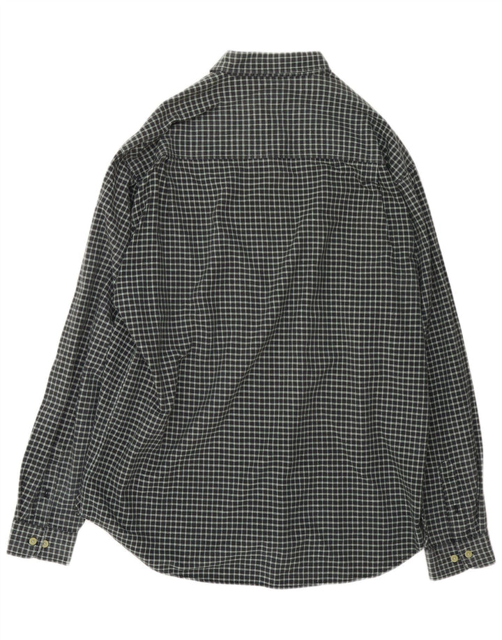 Camisa de hombre Tom Tailor 2XL Algodón a cuadros verde