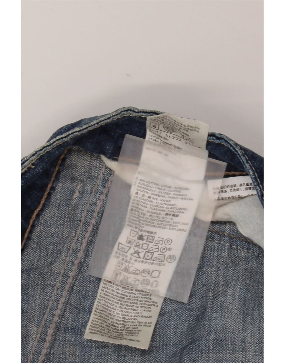 Vaqueros Levi's Curvy Bootcut para mujer W31 L30 Algodón azul