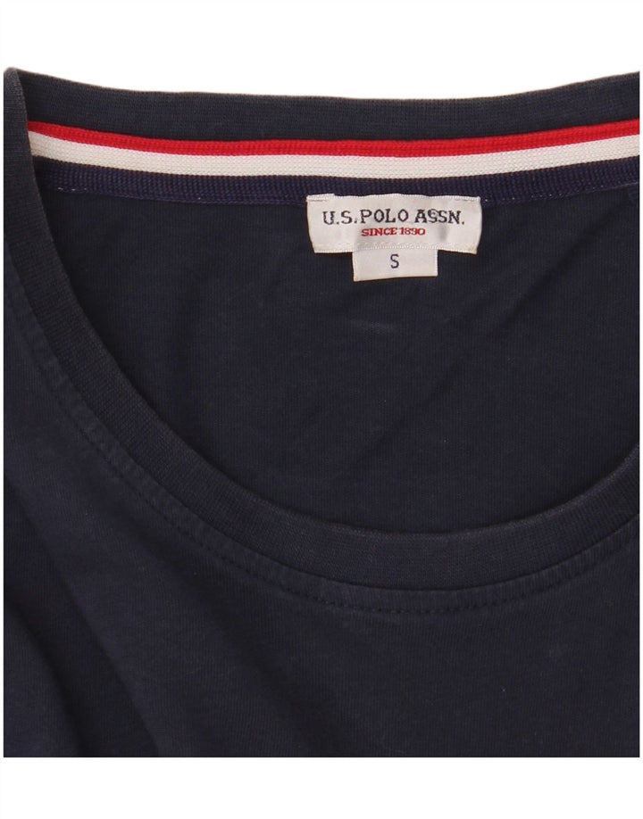 Asociación de Polo de EE. UU. Camiseta para hombre Top Small Azul marino