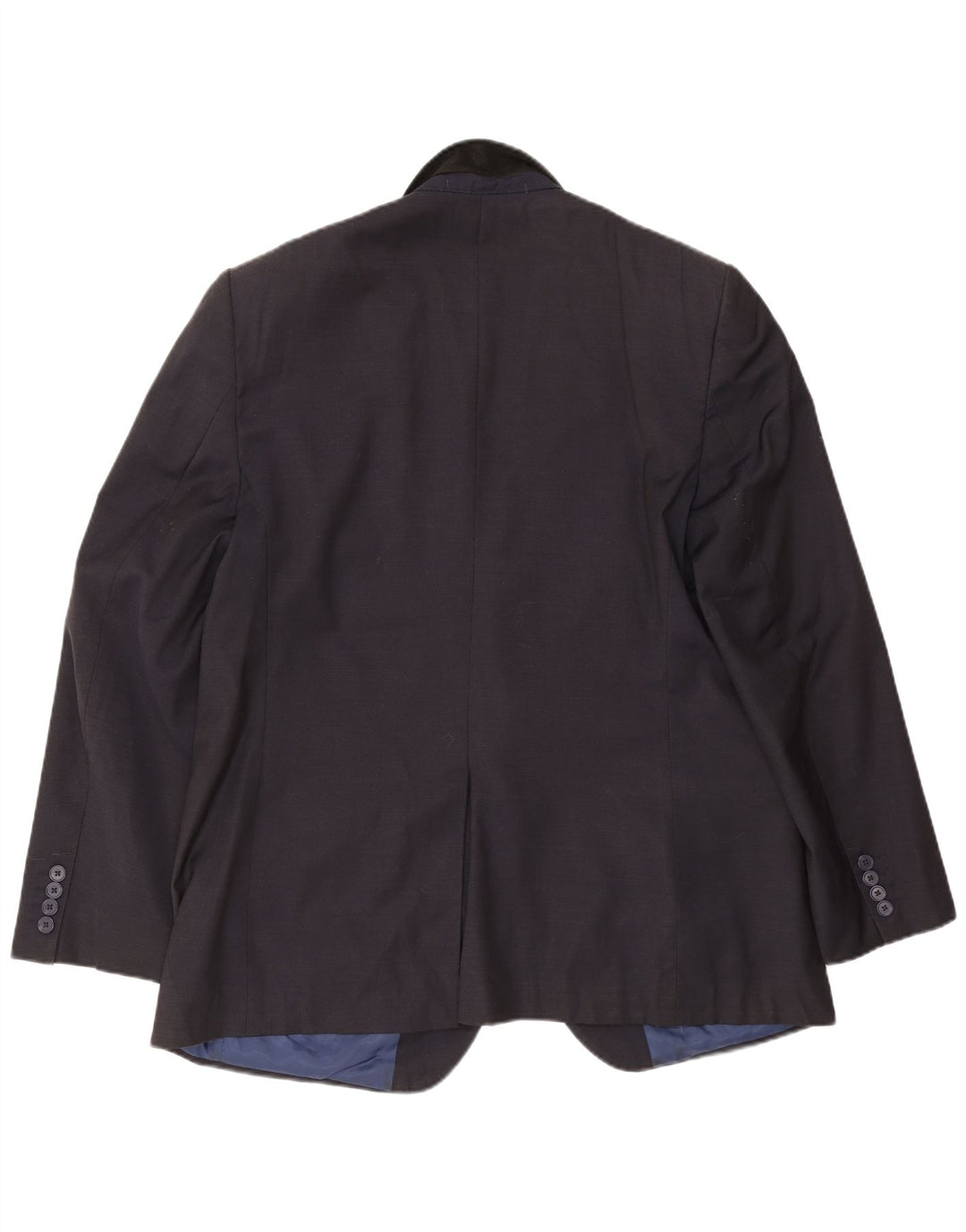 Marks & Spencer Chaqueta tipo blazer de corte regular con 2 botones para hombre EU 54 XL Azul marino
