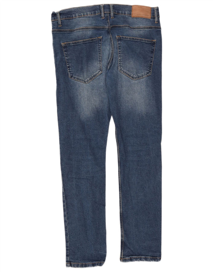 FRENCH CONNECTION Vaqueros ajustados para hombre W34 L30 Algodón azul