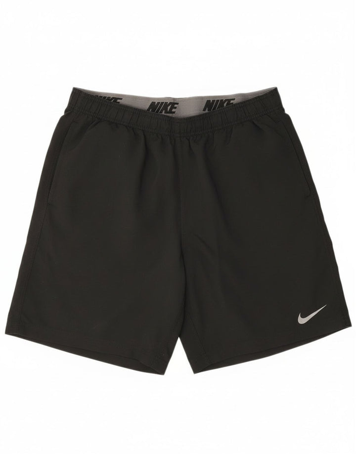 Nike Dri Fit - Pantalones cortos deportivos para hombre (poliéster), color negro