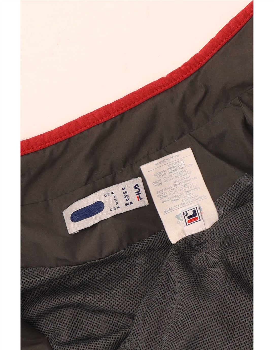 Fila Hombre Chándal Top Chaqueta Poliéster Gris Medio