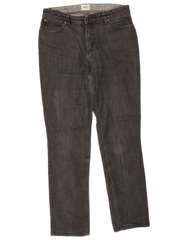 Cerruti 1881 Vaqueros Rectos Mujer W30 L29 Algodón Gris