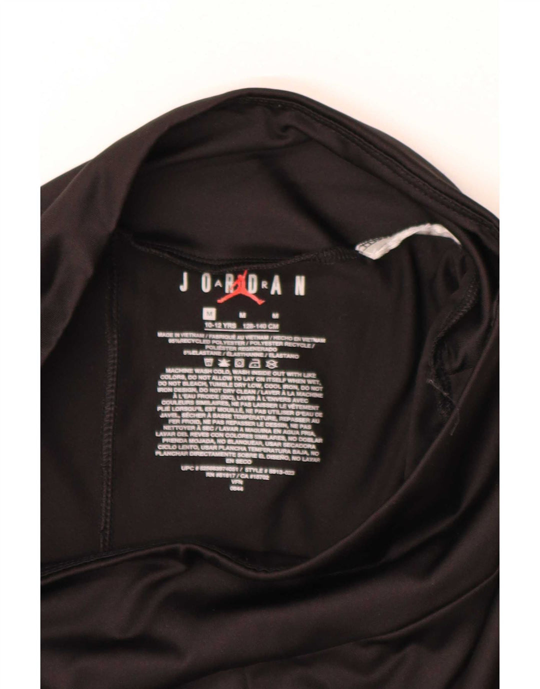 Jordan Leggings gráficos para niña 10-11 años Mediano Negro Poliéster