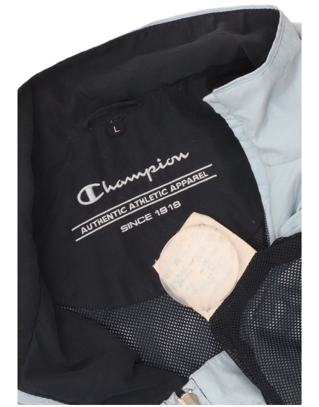 Champion Chaqueta de chándal para mujer UK 40 Grande Poliéster azul