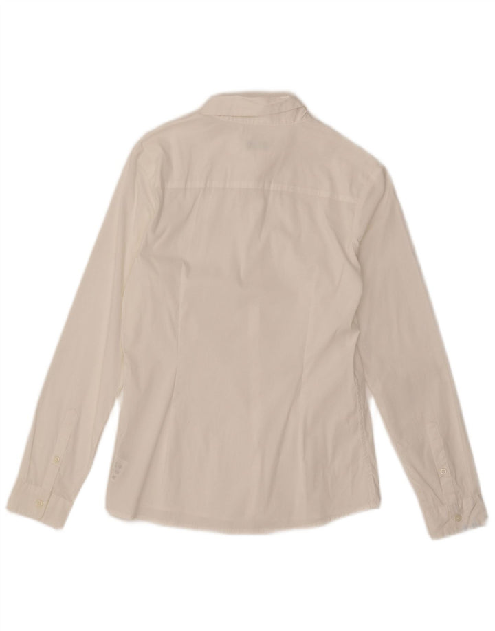 United Colors of Benetton Camisa Niño 10-11 Años XL Blanco Algodón