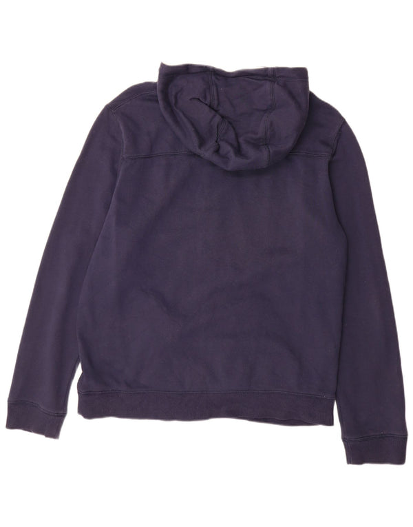 Timberland Sudadera con capucha y cremallera de corte regular para hombre XL Algodón azul marino