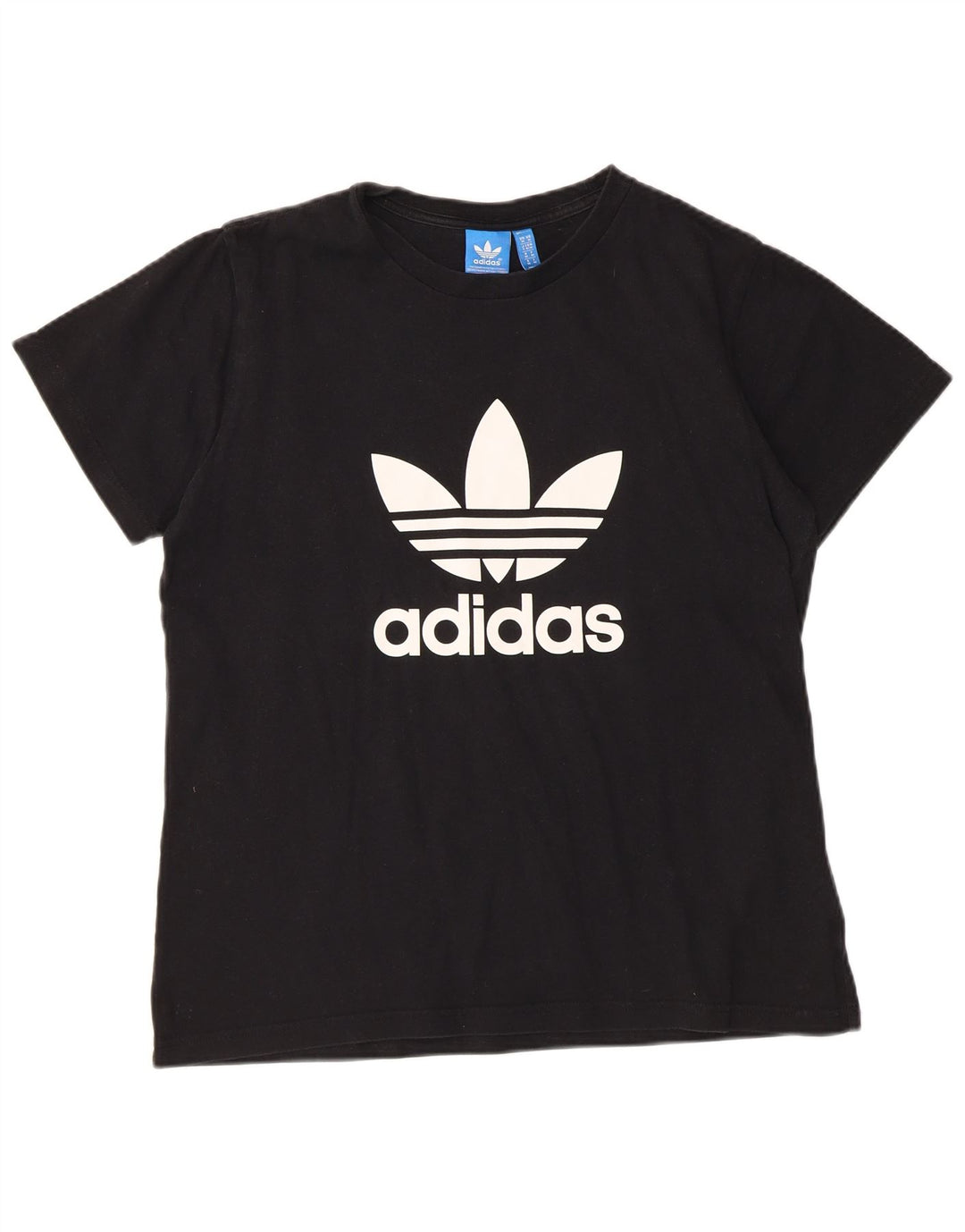 ADIDAS Camiseta gráfica para hombre Top Mediano Algodón negro