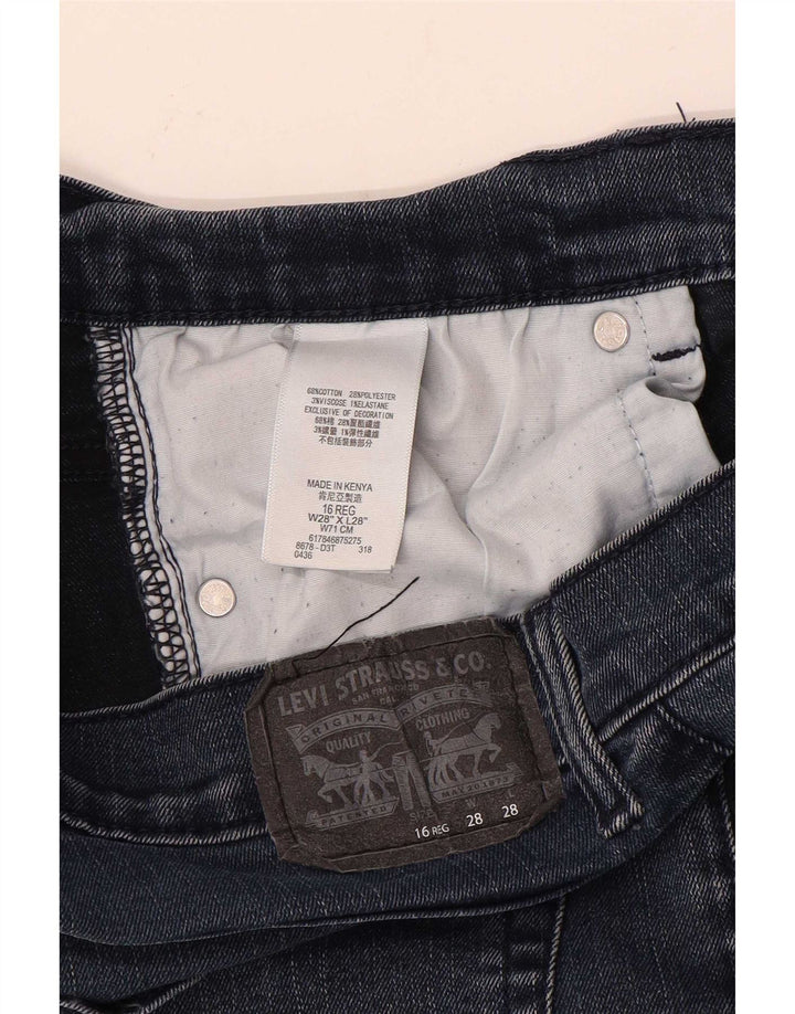 Levi's Vaqueros 511 Slim para niño 15-16 años W28 L28 Azul