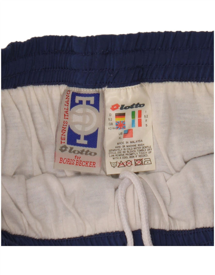 LOTTO Pantalón Chándal Hombre ES 42/44 XL Azul Marino Poliéster