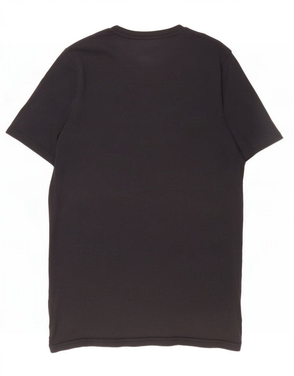 Under Armour Camiseta con gráfico de ajuste holgado Heat Gear para hombre, talla pequeña, color negro