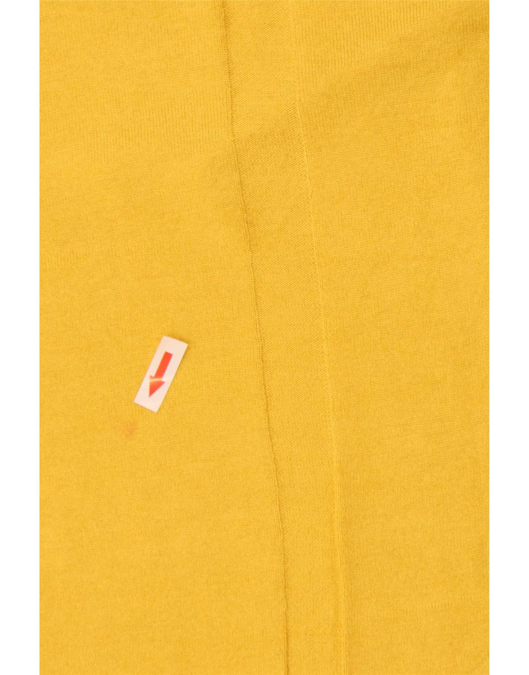 Jigsaw Mujer Top Manga Larga UK 10 Small Amarillo Poliamida