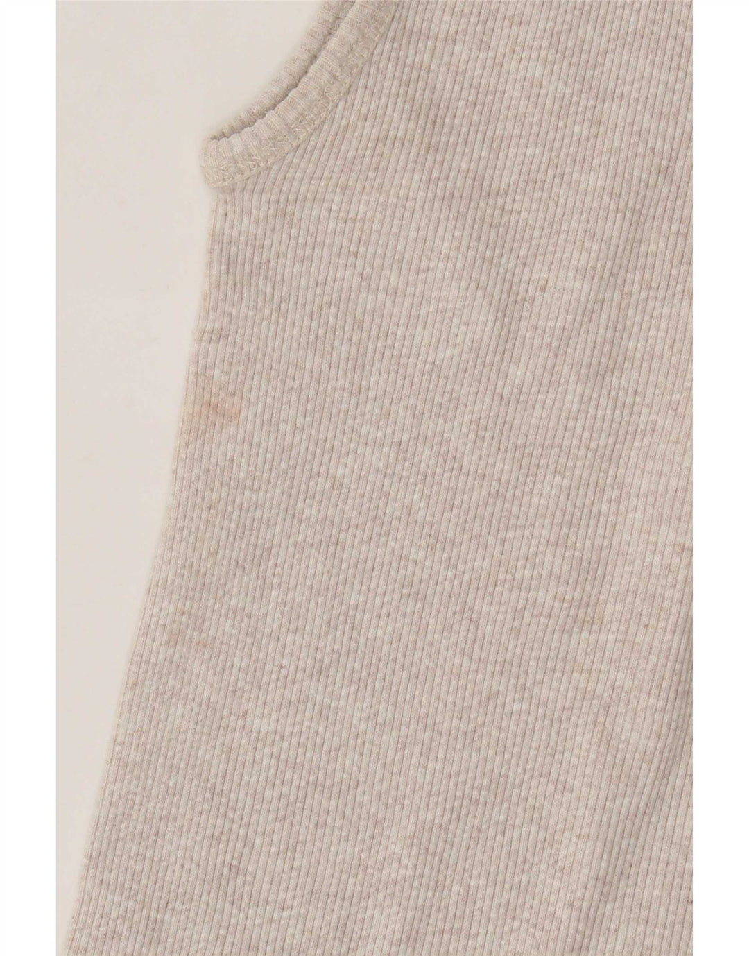 Levi's Top sin mangas para mujer Reino Unido 44 Algodón moteado beige grande