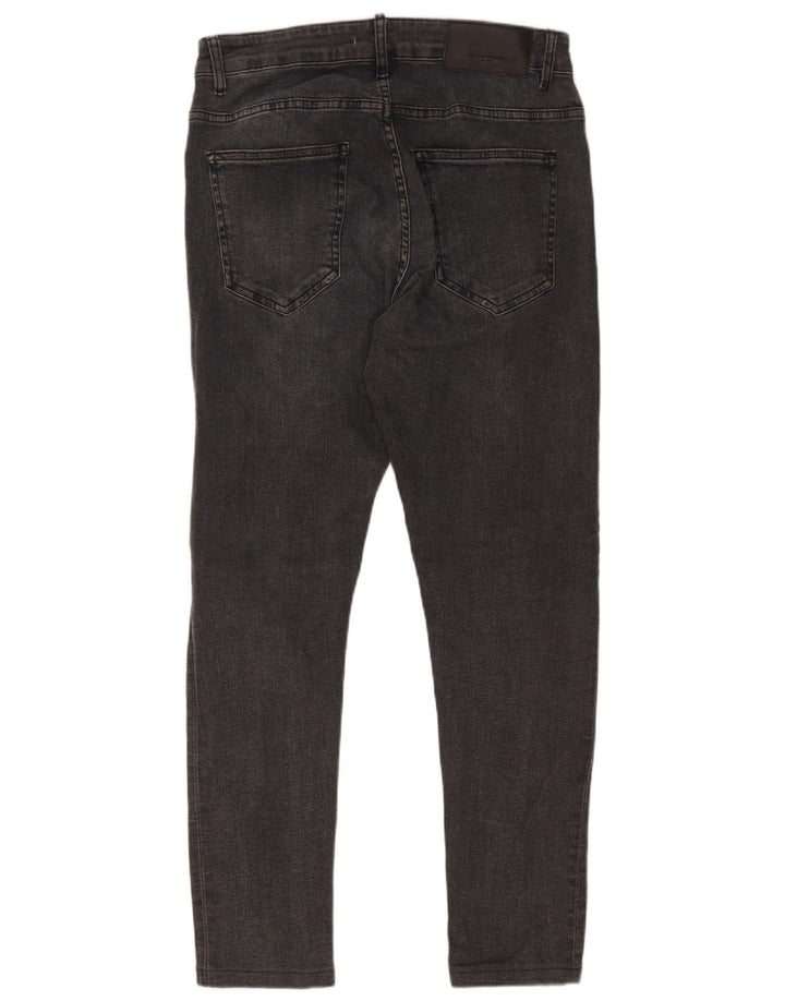 Zara Vaqueros pitillo para hombre EU 40 Medium W31 L29 Gris