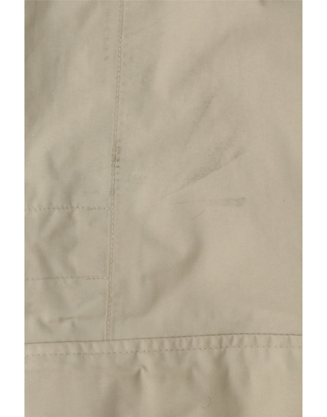 Jack Wolfskin Chaqueta acolchada con capucha para mujer UK 8/10 Small Beige Poliamida