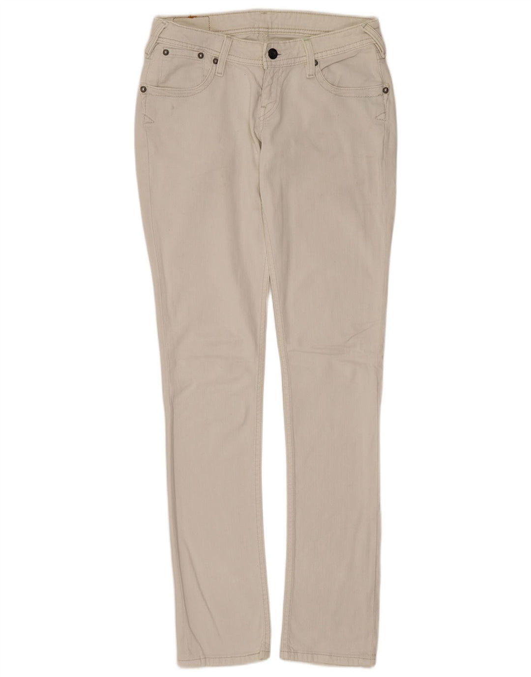 Levi's Vaqueros Slim Mujer W29 L34 Algodón Blanco