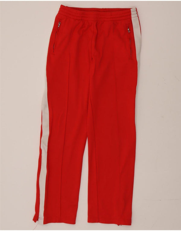 Calvin Klein Pantalones de chándal para mujer UK 10 Small Red Colourblock Cotton