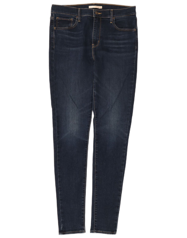 Levi's Vaqueros súper ajustados de talle alto 720 para mujer W29 L32 Algodón azul marino