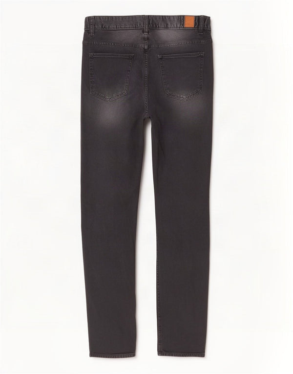Zara Jeans ajustados para hombre EU 42 Large W32 L33 Algodón negro