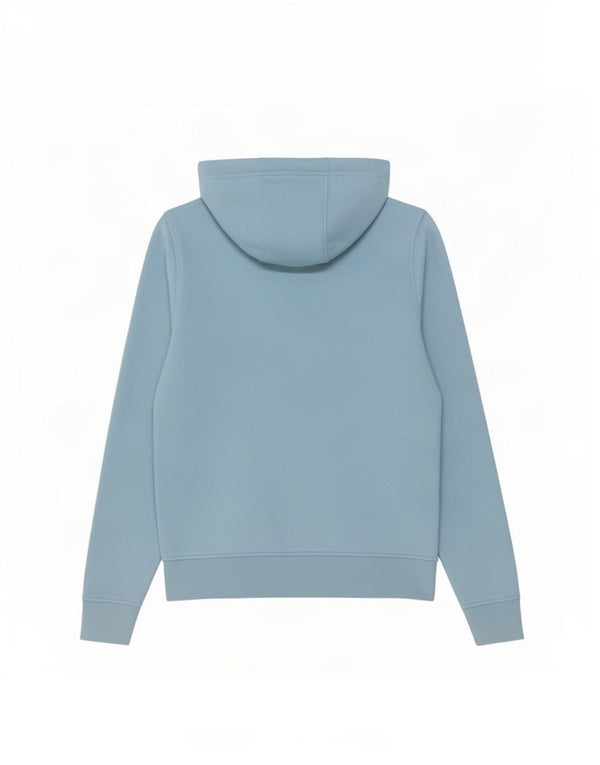 Tommy Hilfiger Sudadera con capucha gráfica para mujer UK 12 Algodón azul medio