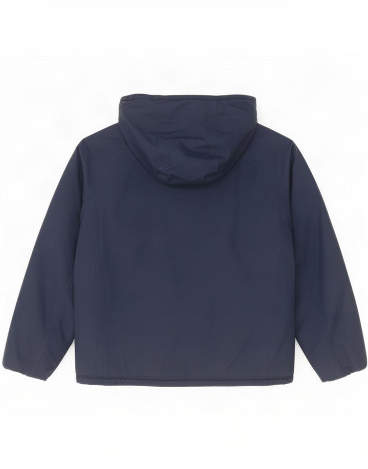 K-Way Chaqueta Reversible Con Capucha Niño 9-10 Años Azul Marino Poliamida
