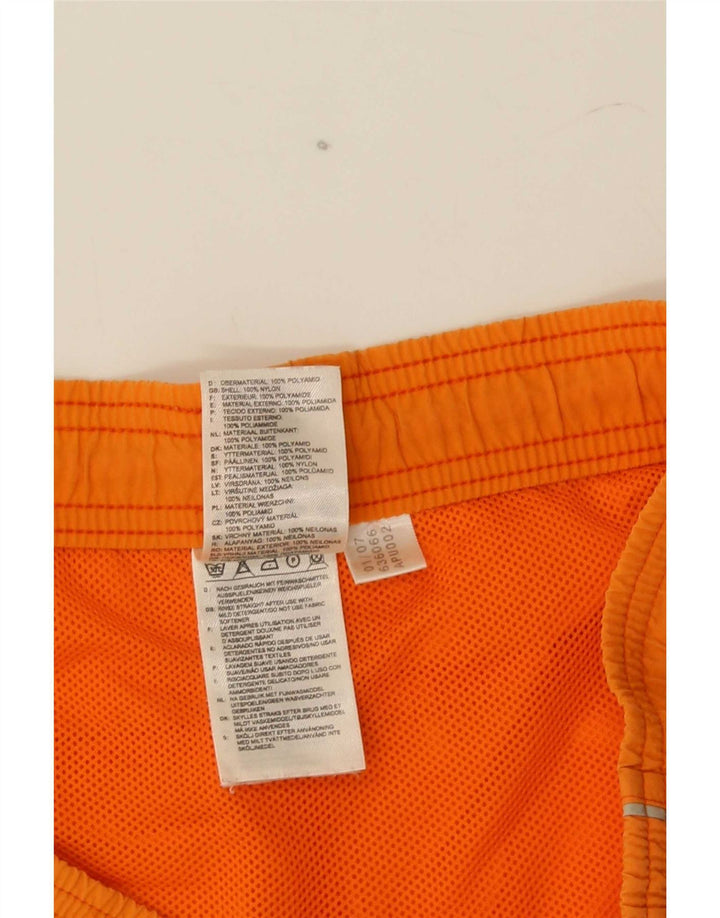 Adidas - Bañador para hombre, talla grande, nailon naranja