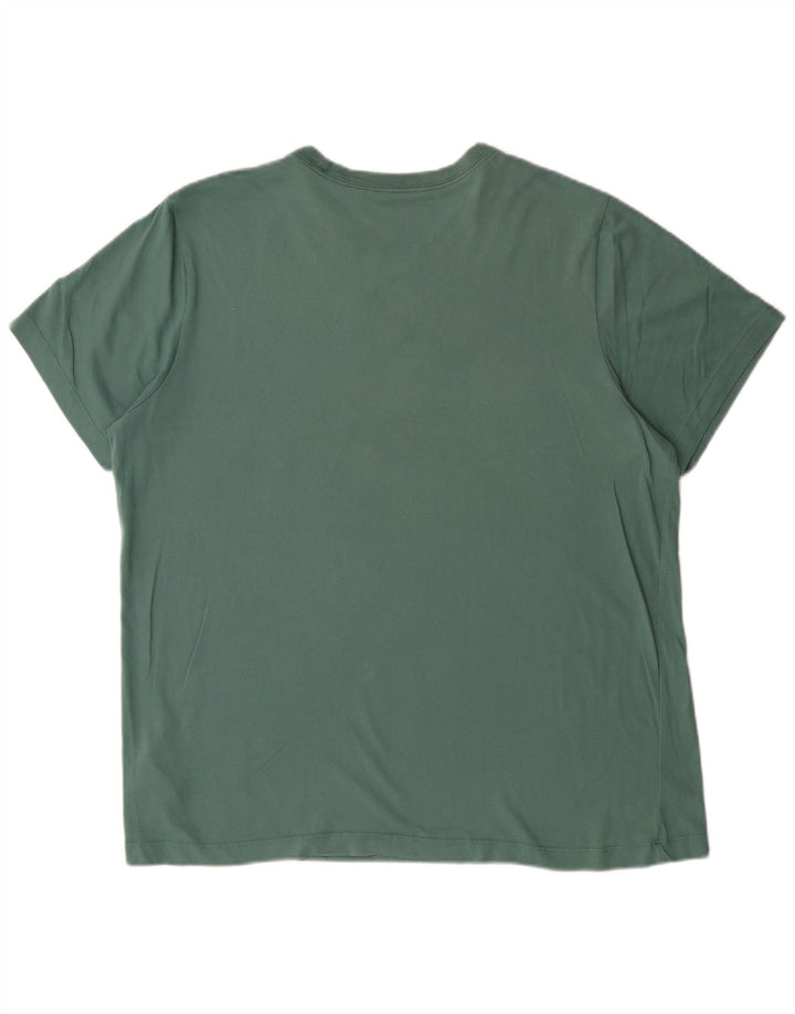Nike Camiseta gráfica para hombre Top XL Algodón verde