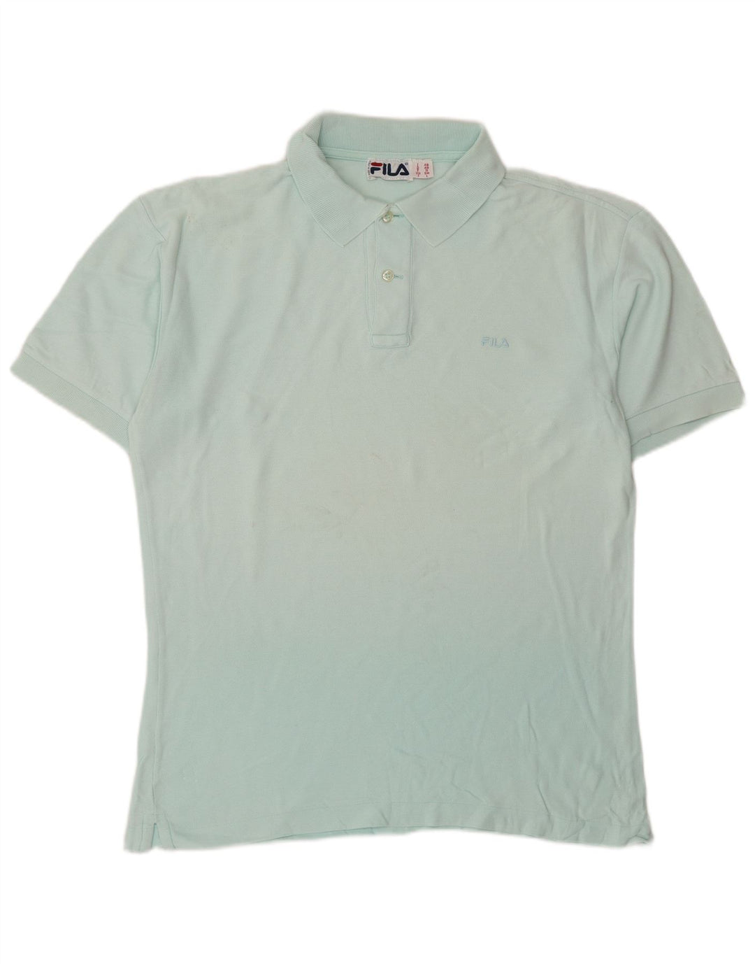 FILA Polo para hombre IT 48 Azul medio