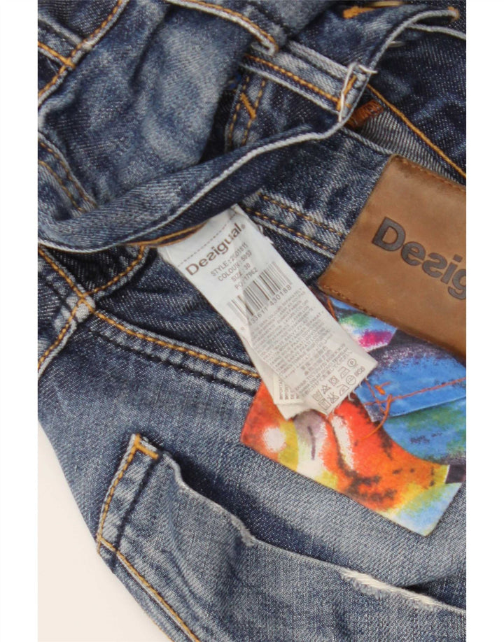 Vaqueros Desigual Hombre Rectos W30 L33 Algodón Azul