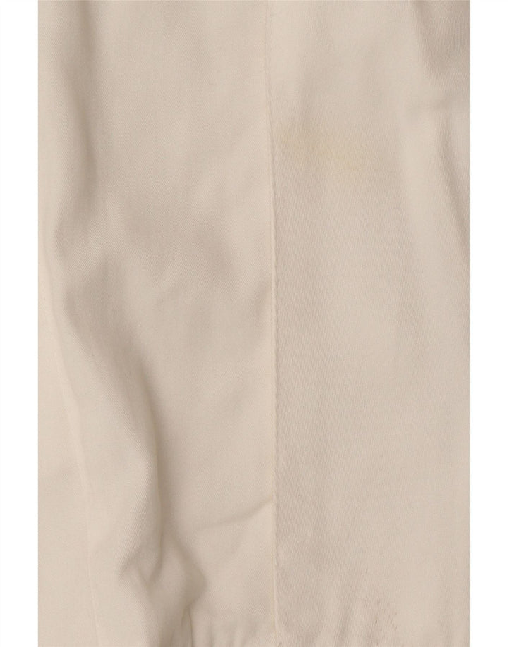 Paola Chaqueta tipo blazer de manga corta con 1 botón para mujer UK 40 Medium White Floral