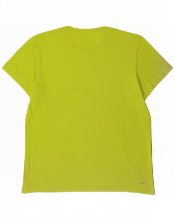 Adidas Hombre Climalite Camiseta Top XL Verde