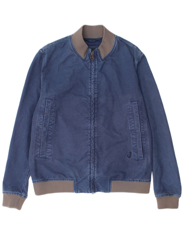 Jeckerson Chaqueta vaquera para hombre UK 40 Large Azul marino Algodón