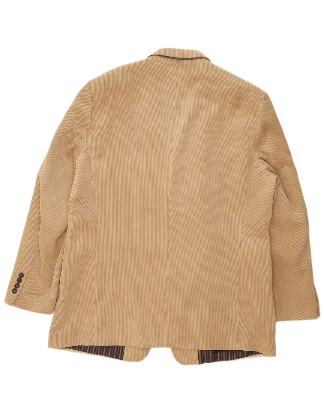 DOUGLAS Chaqueta tipo blazer de pana con 2 botones para hombre IT 46 3XL Poliéster beige