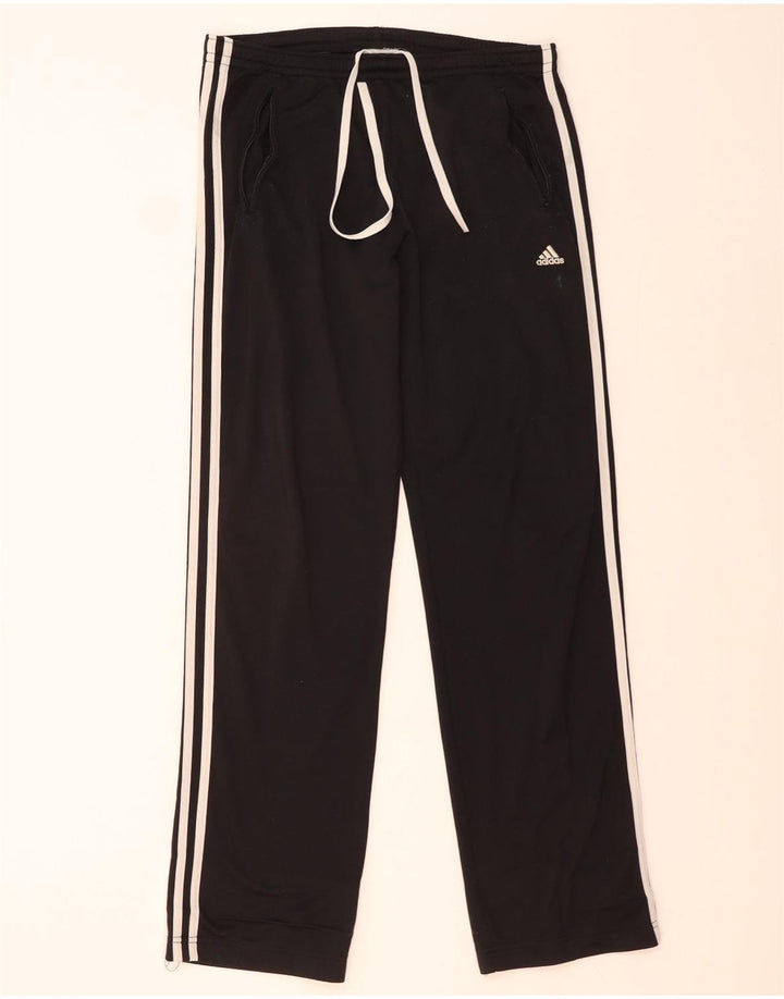 ADIDAS Pantalones de chándal para hombre UK 36/38 Small Negro Poliéster