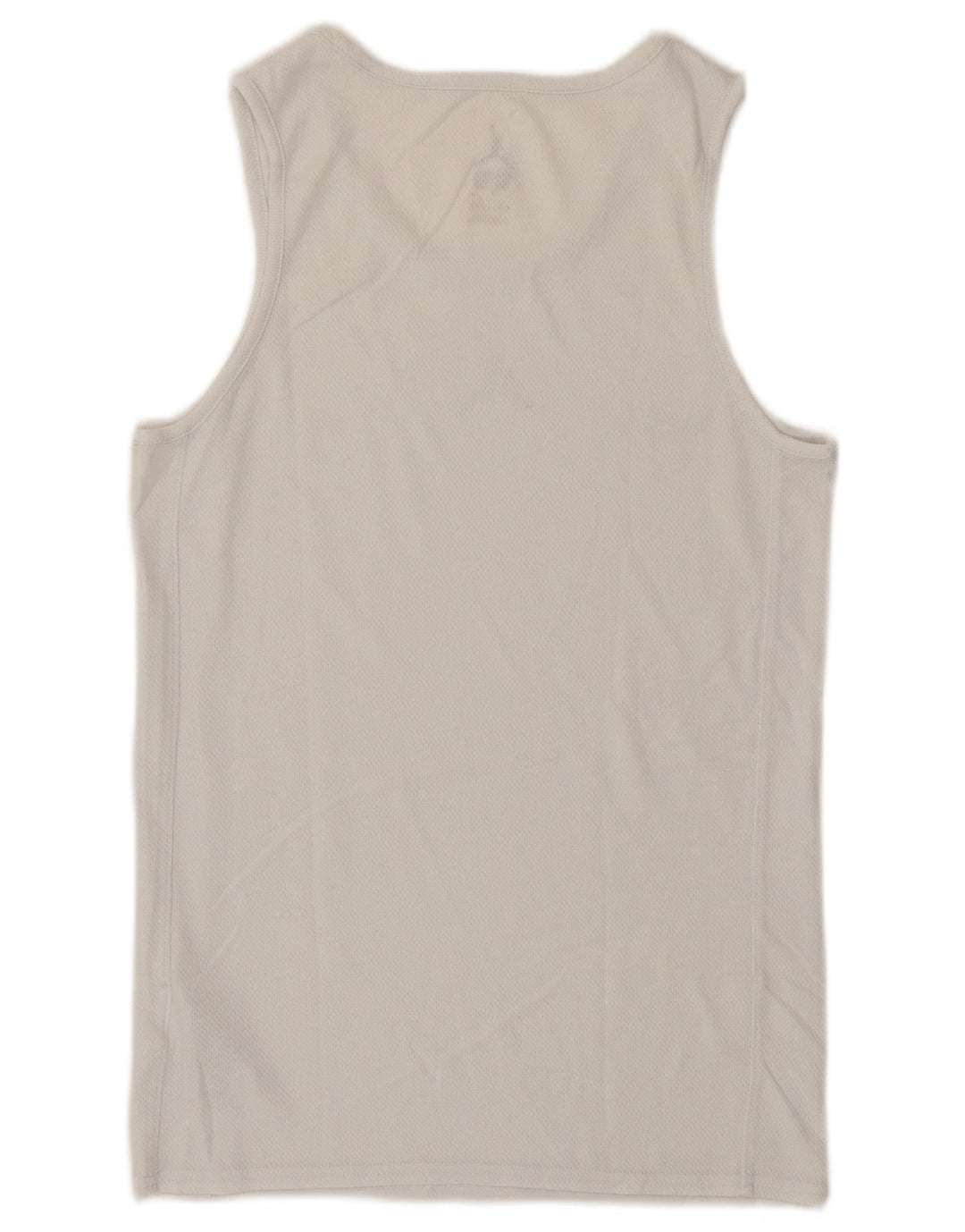 Jordan Mens Dri Fit Chaleco Top Pequeño Algodón Blanco