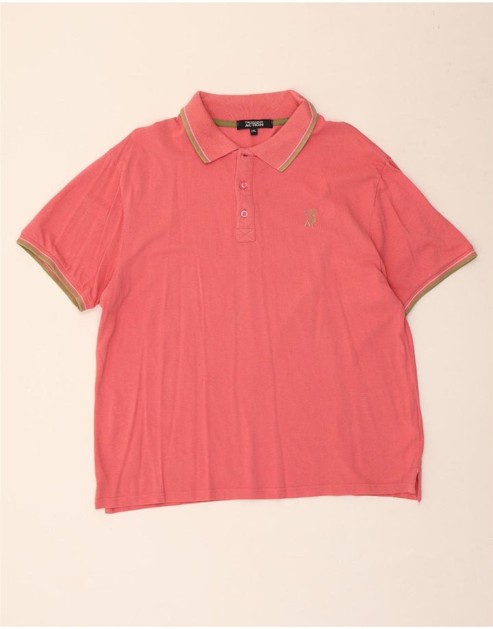 Polo Trussardi Hombre 2XL Algodón Rosa