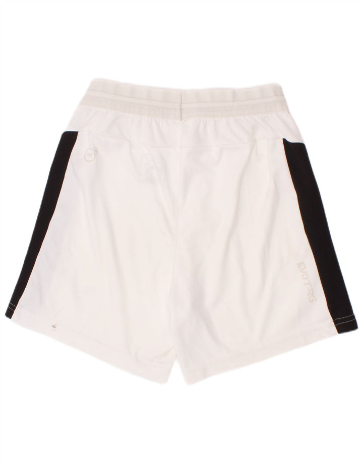 Puma Pantalones cortos deportivos para niño 7-8 años Blanco Poliéster color block