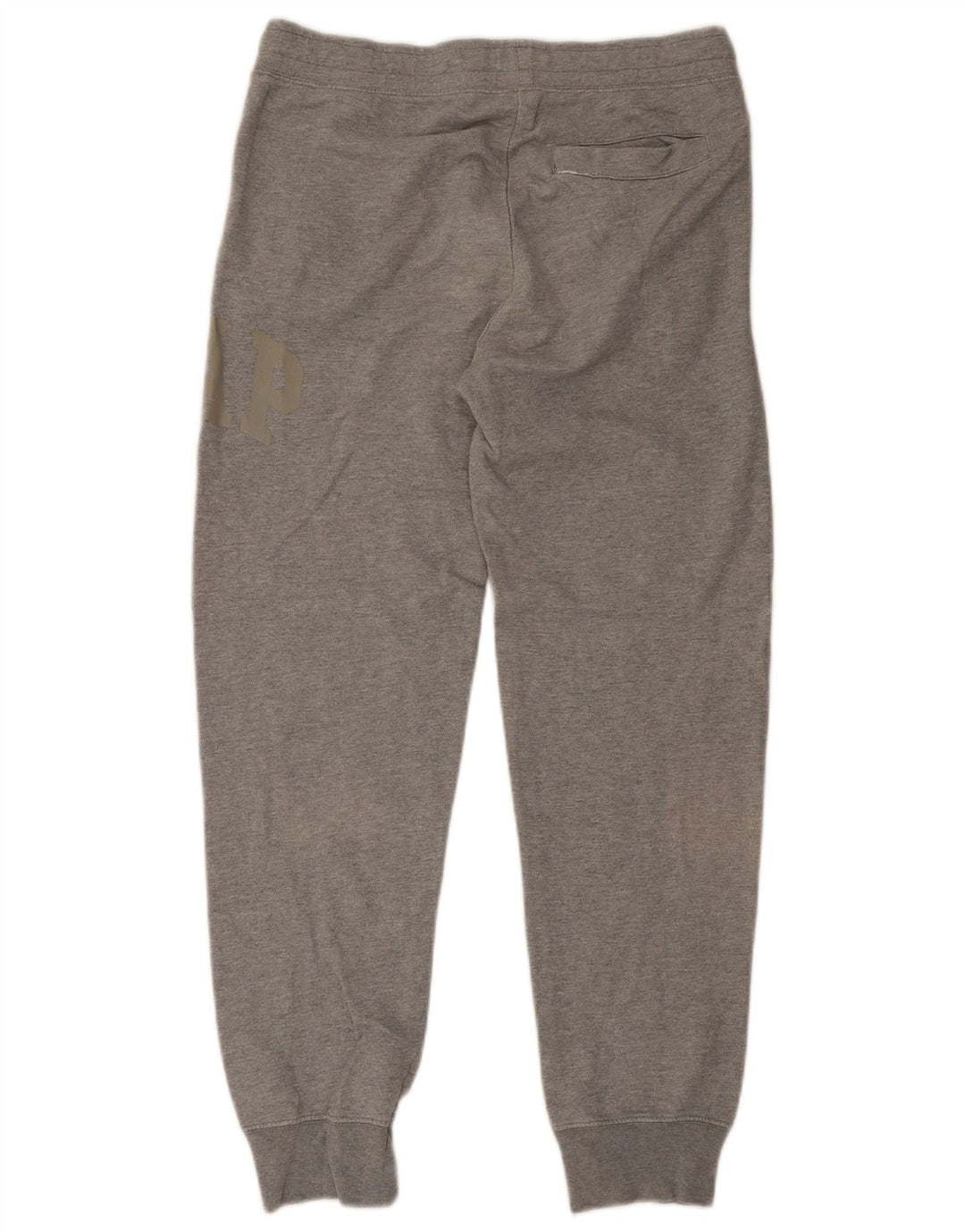 Gap Hombre Pantalones De Chándal Gráfico Joggers Small Gris Algodón