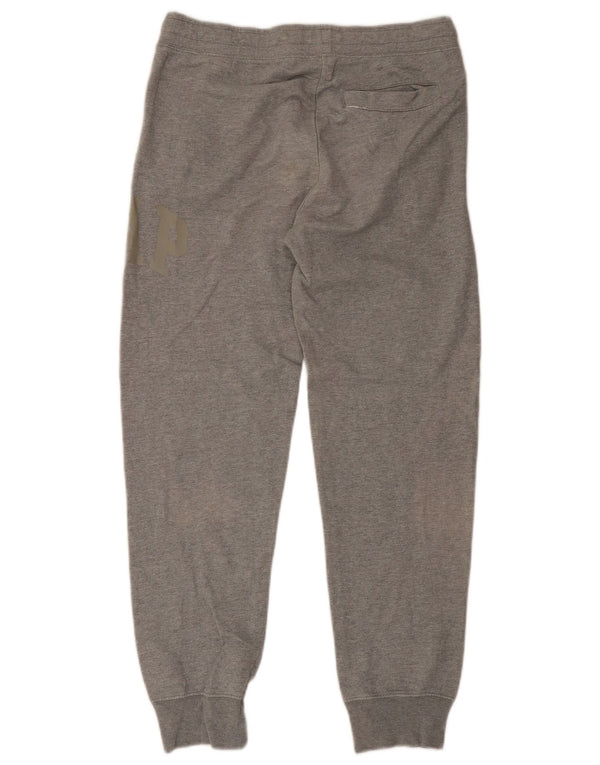 Gap Hombre Pantalones De Chándal Gráfico Joggers Small Gris Algodón